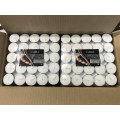 100 Tea Lights Set - White - Unscented Candles